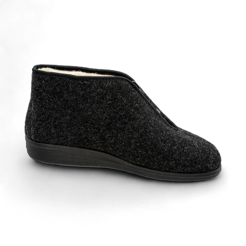 Men's zip-up house boots "Frank" 204166