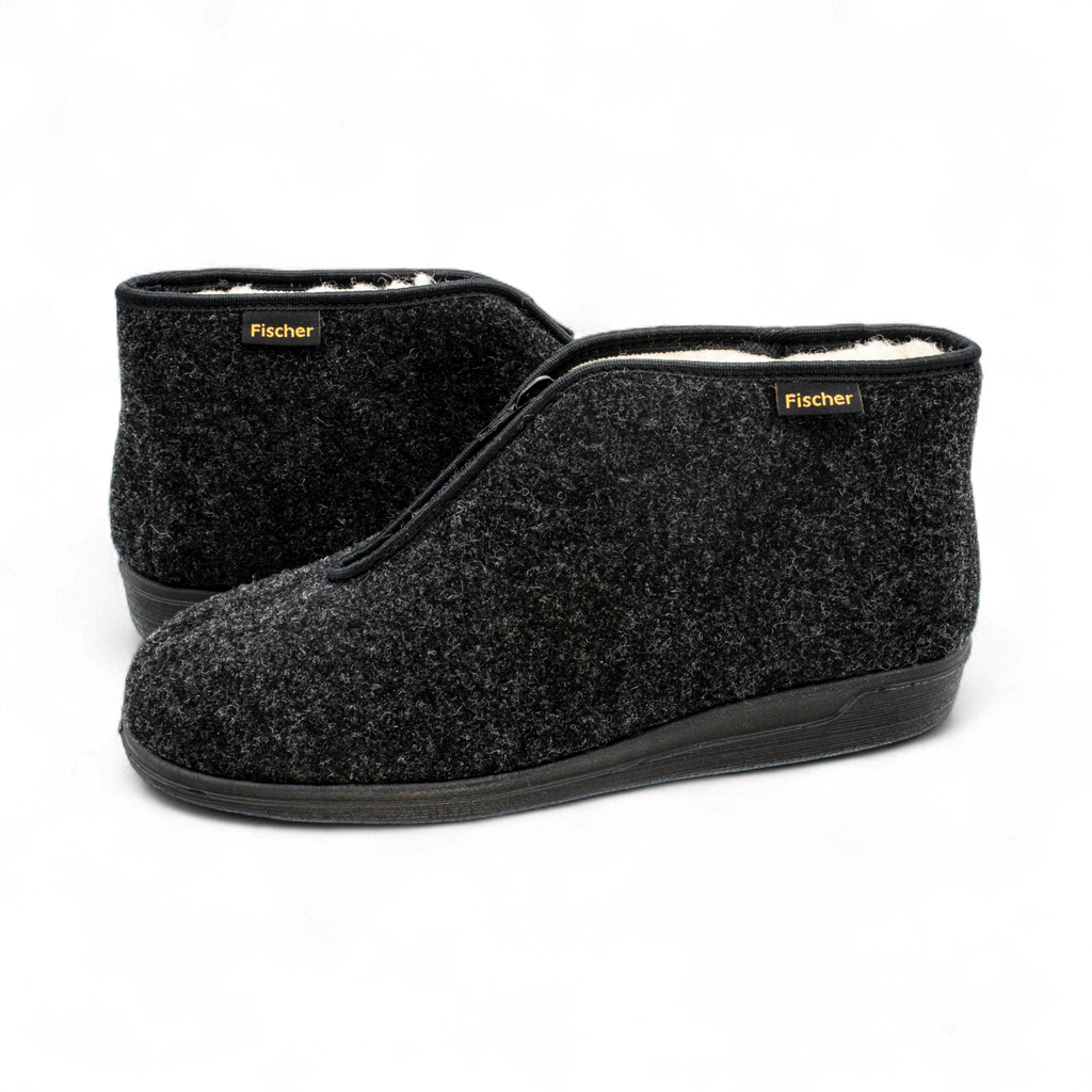 Men's zip-up house boots "Frank" 204166