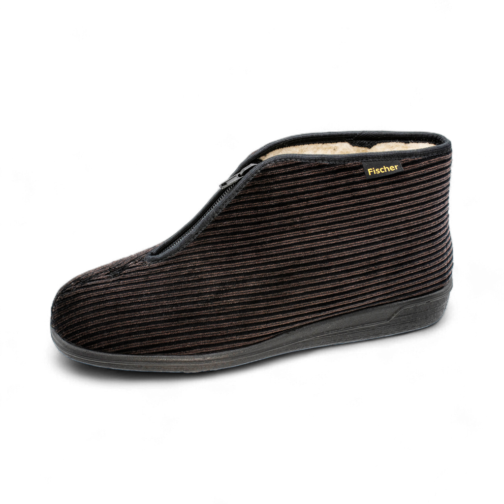 Men's zip-up house boots "Frank" 204167